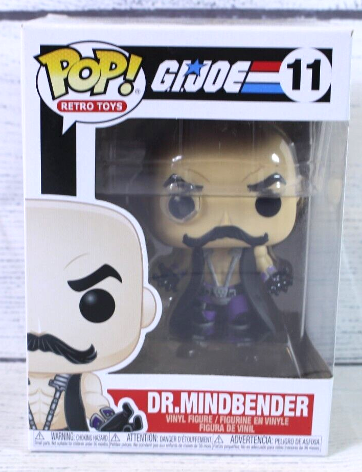 2020 Funko Pop Retro Toys: G.I. Joe Dr. Mindbender #11 Vinyl Figure