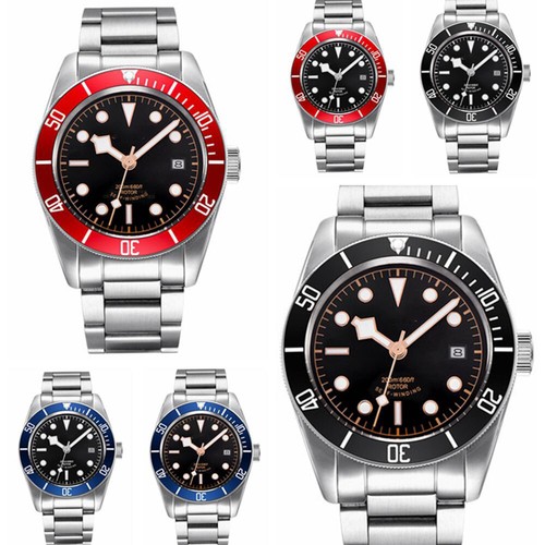 Reloj de pulsera automático de zafiro de lujo para hombre día 41 mm esfera estéril nadar Miyota - Imagen 4 de 24