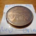 OLD LARGE TOKEN 1976 ROTARY NEW ORLEANS — photo 1