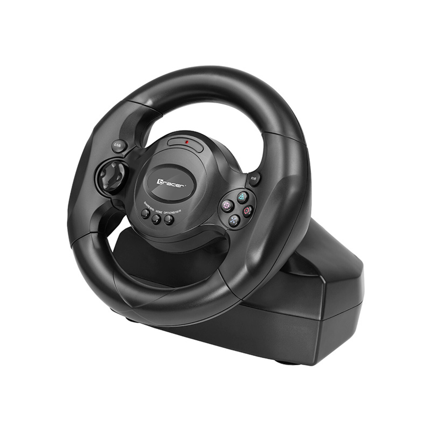 Volant Tracer Rayder multiplateforme compatible PC PS4 Xbox One avec pédalier - 2