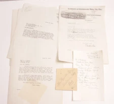 1926 Lamson Goodnow Maple Sugaring Syrup Order Kinsman Heath MA  Ephemera L222A