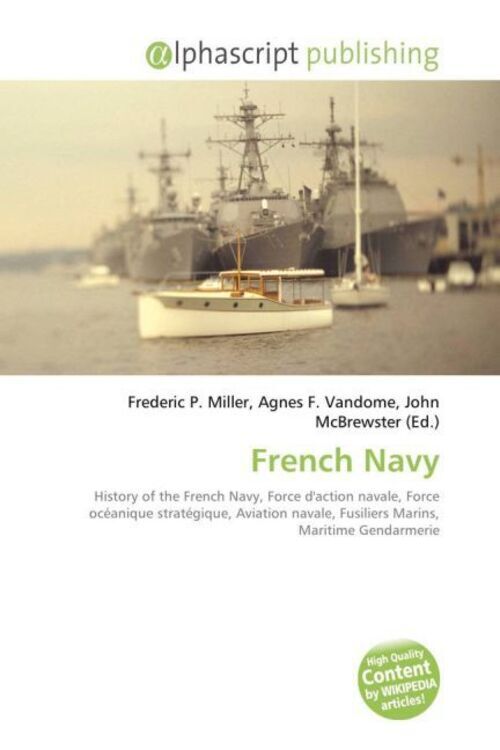 Thumbnail - Frederic P. Miller (u. A.) | French Navy | Taschenbuch | Englisch