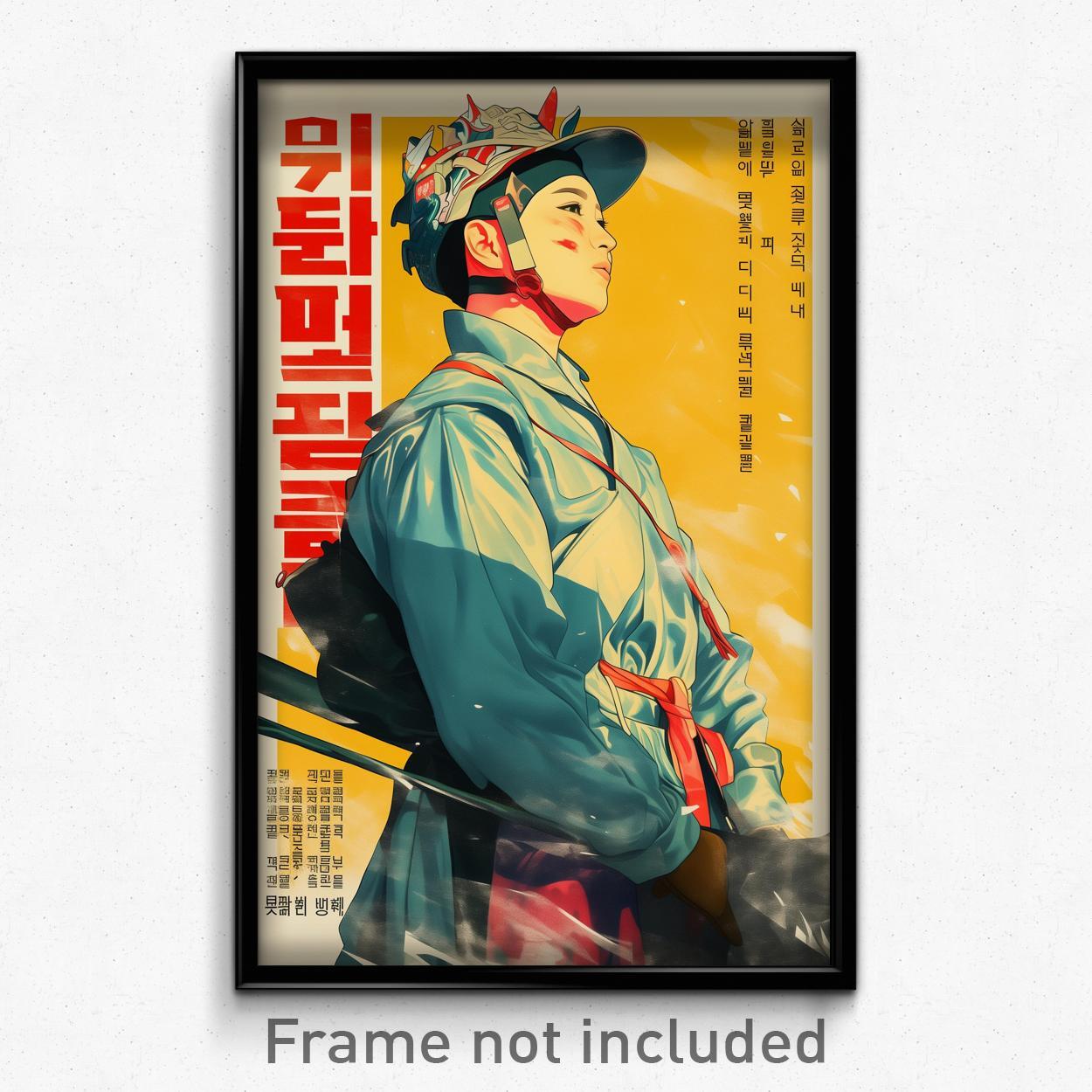 Korean Movie Poster - Conventional Granary (Korea Retro Film Art Print)