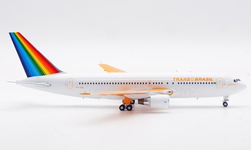 1:200 InFlight TRANS BRASIL BOEING 767-200 Passenger Airplane Diecast Model - Picture 4 of 10