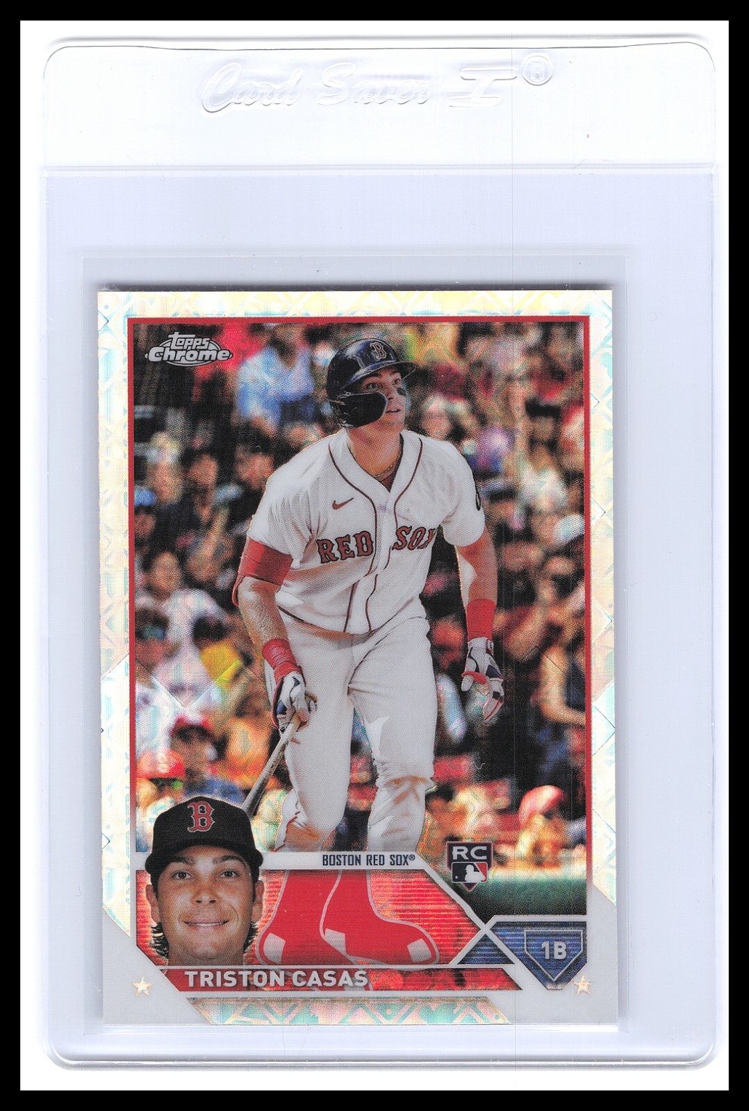 2023 Topps Chrome - Triston Casas #174 Logofractor (RC)