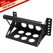 Steel Bolt on Battery Mounting Box Tray Universal Fits 14.3" Overall Hold Down