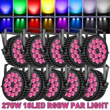 270W 18LED PAR Light RGBW Stage Bar Wash Lighting DMX DJ Disco Party Show Light