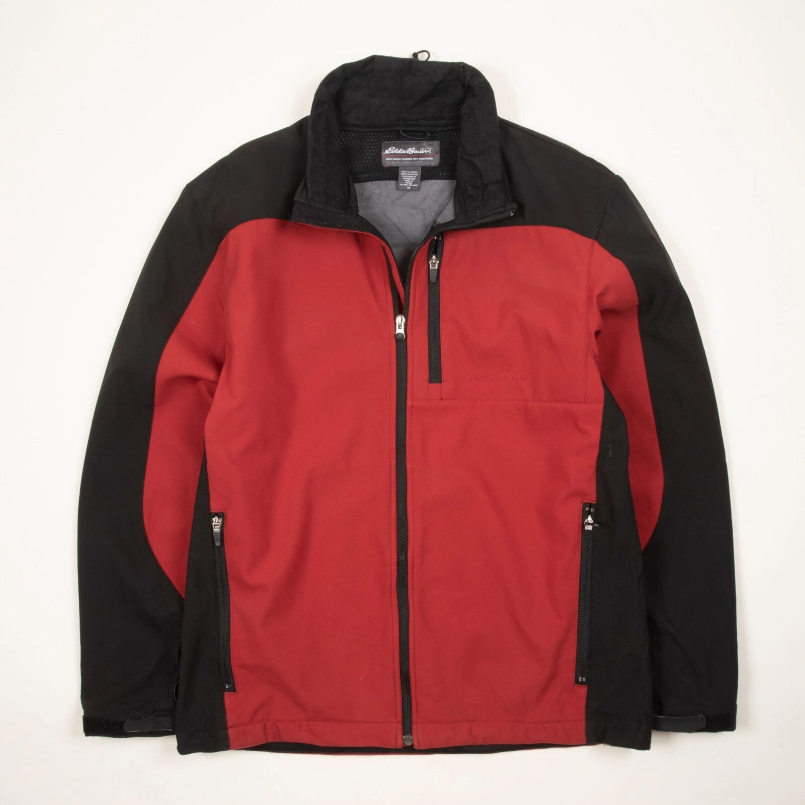 Vintage Eddie Bauer Fleece Lined Shell Jacket ShoftShell Jacket 3330
