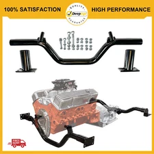 For 1947-1959 Chevy Pickup Truck V8 Engine Crossmember Conversion Kit Black