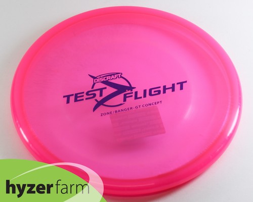 Discraft TEST FLIGHT Z ZONE (BANGER TOP) GT *pick color/weight* Hyzer Farm disc - Picture 23 of 46