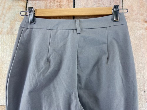 NEW Shein Bae Pleated Split Dress Trouser Pants Women's XS US 2 EU 34 Gray NWT - Picture 16 of 24