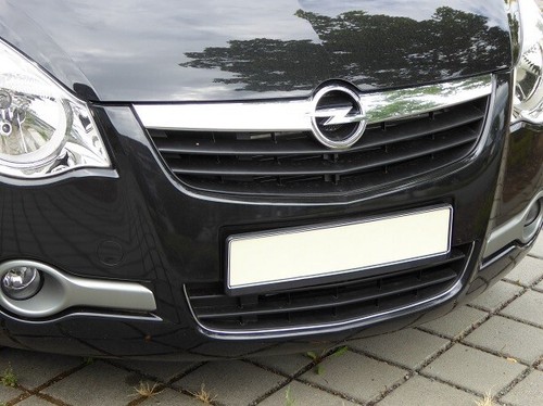 Chromed trim Vauxhall Agila B Front Bumper Chrome Tuning 2008 – 2014 Opel - Imagen 4 de 7