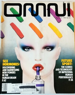Vintage August 1985 OMNI Magazine Science Space Future Technology 