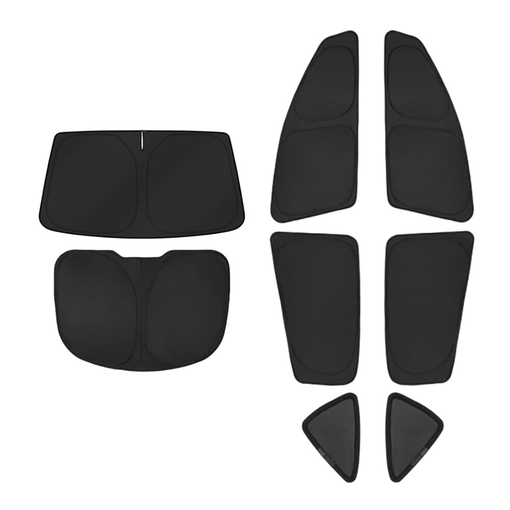 Window Privacy Sunshade Foldable Sun Shade For Tesla Model Y models 2020-2024