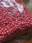 270g Bulk Bag Of Seed Beads Pink Glossy Opaque Size 8/0 (q80)