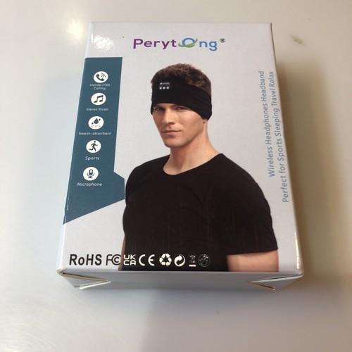 Perytong Sleep Headphones Wireless, Bluetooth Sports Headband - Picture 2 of 6