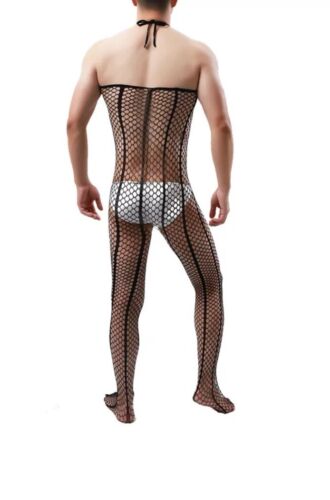 CROSSDRESSER CROTCHLESS EROTIC BODYSTOCKING BODYSUIT GAY BONDAGE SEX LINGERIE eBay