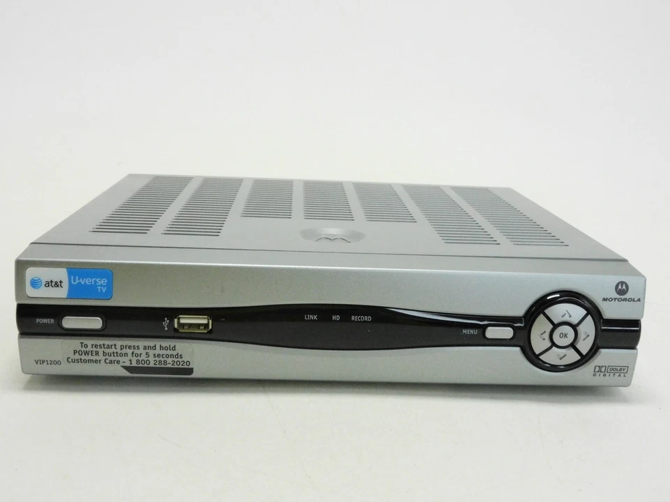 Lote de 3 - Motorola VIP1200 HD Receptor AT+T U-Verse Foto 2 de 4