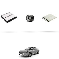 Hoffcar Set Service - 3 Filter FüR Mazda 6 (Gj) 2.5 Skyactiv-G 141Kw Von 2013