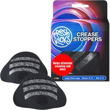 Fresh Kicks Shoe Crease Protectors - Comfy Anti-Crease Large/X-Large, White