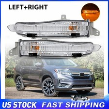 Driver Passenger Front Bumper Turn Signal Lig...