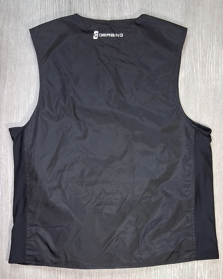 Gerbing 7V Batería Calefactable Chaleco Forro Negro Probado, FUNCIONA✅️ -Cargador No Incluido Foto 2 de 4