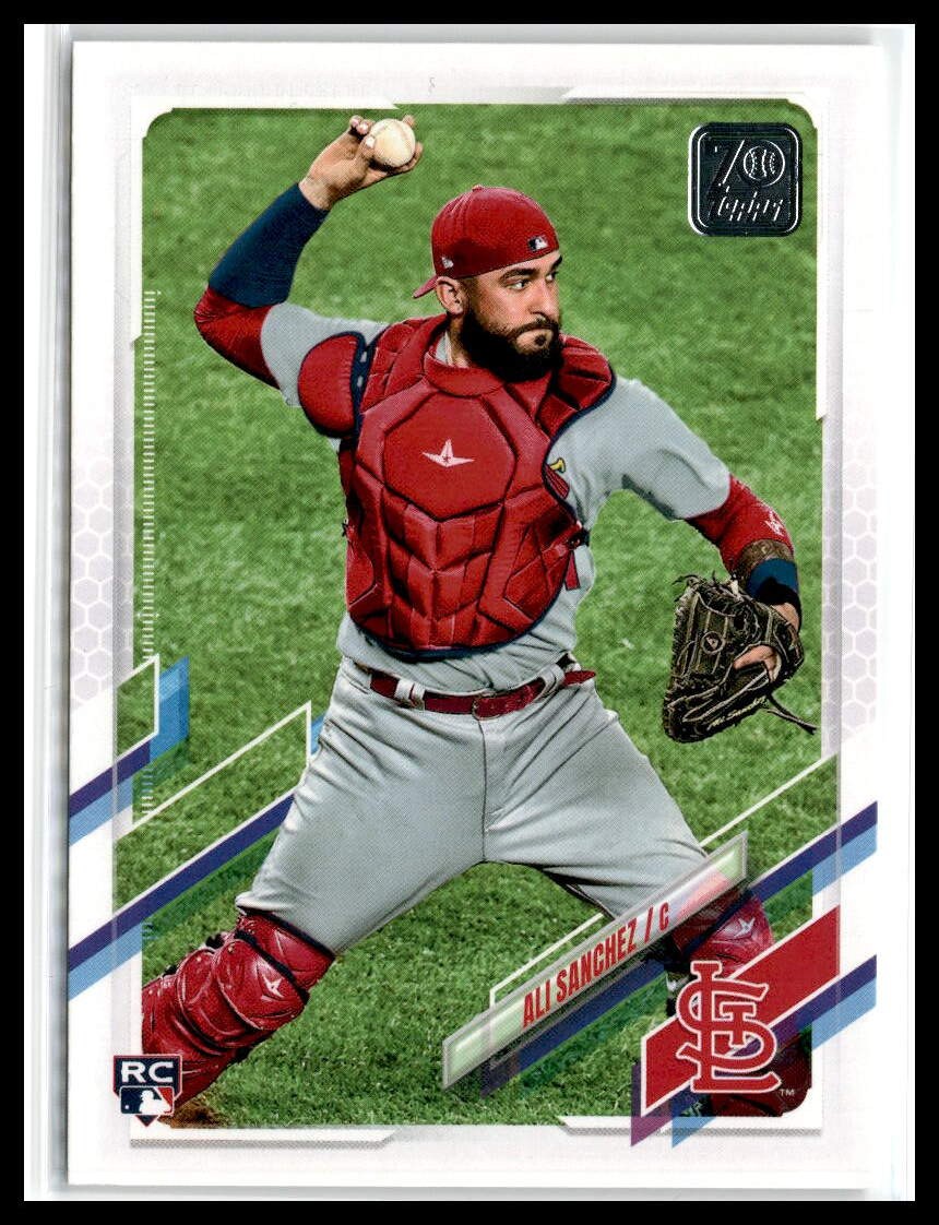 Ali Sanchez 2021 Topps Update #US244 RC Rookie St. Louis Cardinals