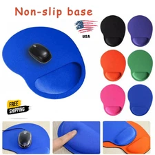 Mouse Pad Wrist Rest Support Ergonomic Comfort Mat Non-Slip PC Laptop Computer
