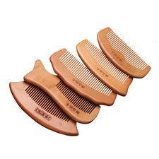 Natural Thickened Wood Comb Curly Head Massage Hair Comb Anti-static Sandalwood