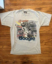 1987 Hank Williams Jr Bocephus Born to Boogie T Shirt Vintage Country Music