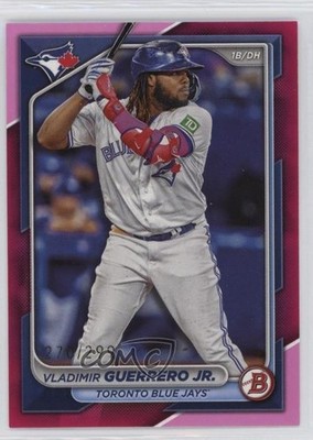 2024 Bowman Fuchsia Border 270/299 Vladimir Guerrero Jr #97 qw7