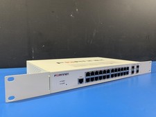 Fortinet FortiSwitch 124E 24 Port Managed Rack Mountable Switch FS-124E