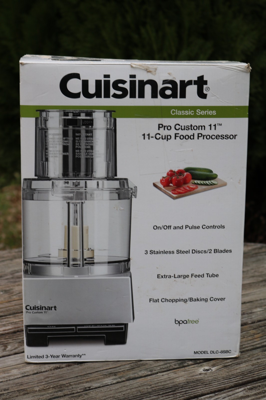 Cuisinart Custom Pro 11-Cup Food Processor DLC-8SBC Professi
