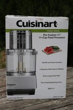 Cuisinart Custom Pro 11-Cup Food Processor DLC-8SBC Professional New Open Box