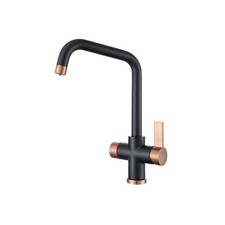 Clever Alpina Digital 4-in-1 Instant Boiling Kitchen Tap Black/Copper - 922223UK
