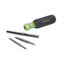 Greenlee 0153-42C Versatile Multi-Bit Screwdriver, 6-in-1