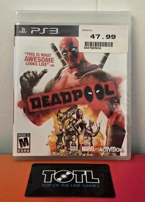 Deadpool (Sony PlayStation 3, 2013) (Sealed)