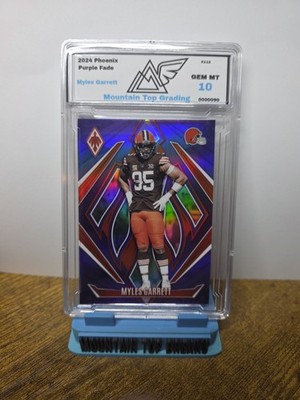 Myles Garrett 2024 Phoenix Purple Fade Browns Gem MT 10 !