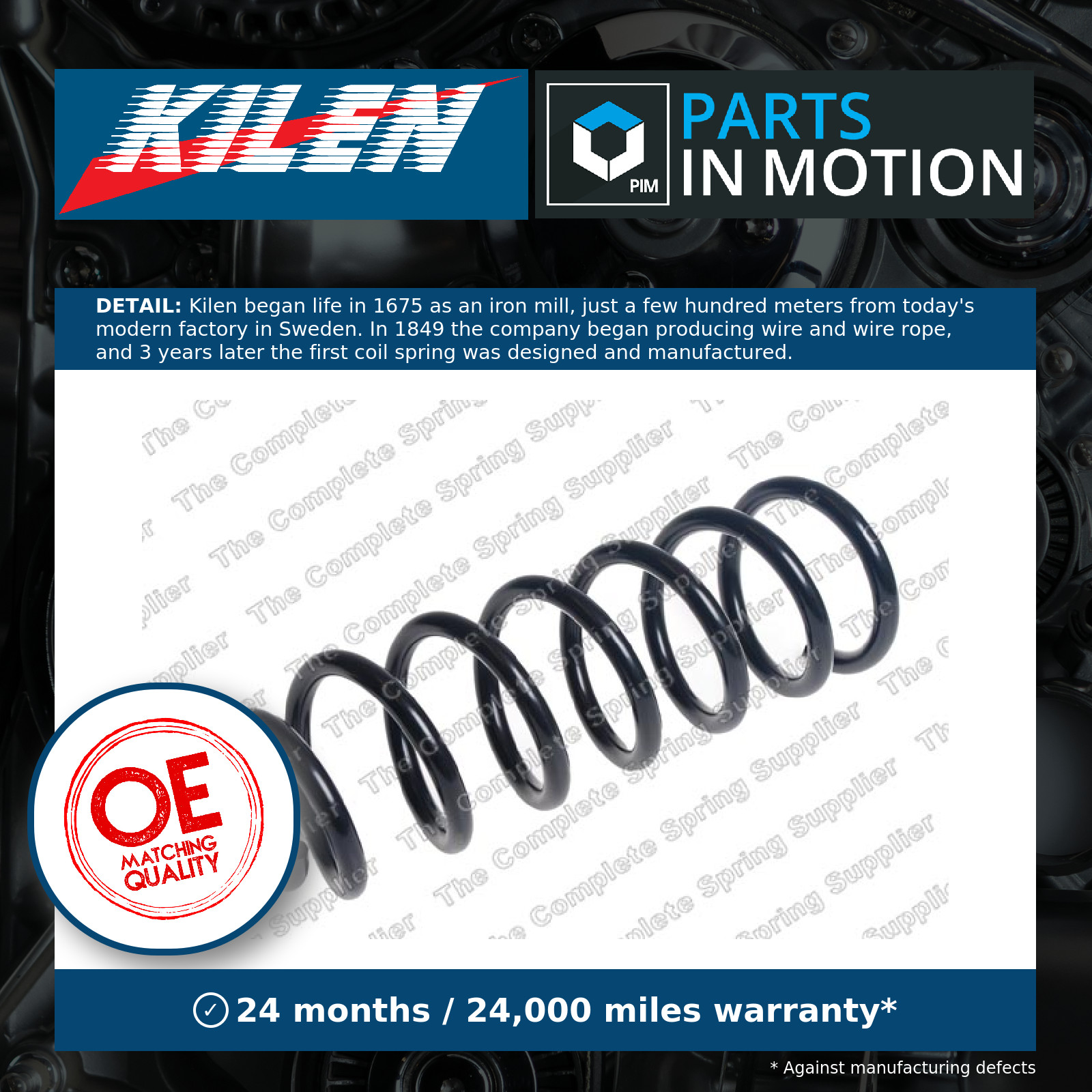 Coil Spring fits MERCEDES C250 W205 2.2D Front 14 to 18 OM651.921 Suspension New - Image 8