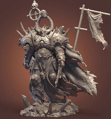 1/24 Resin Fantasy Warrior Unassembled Unpainted