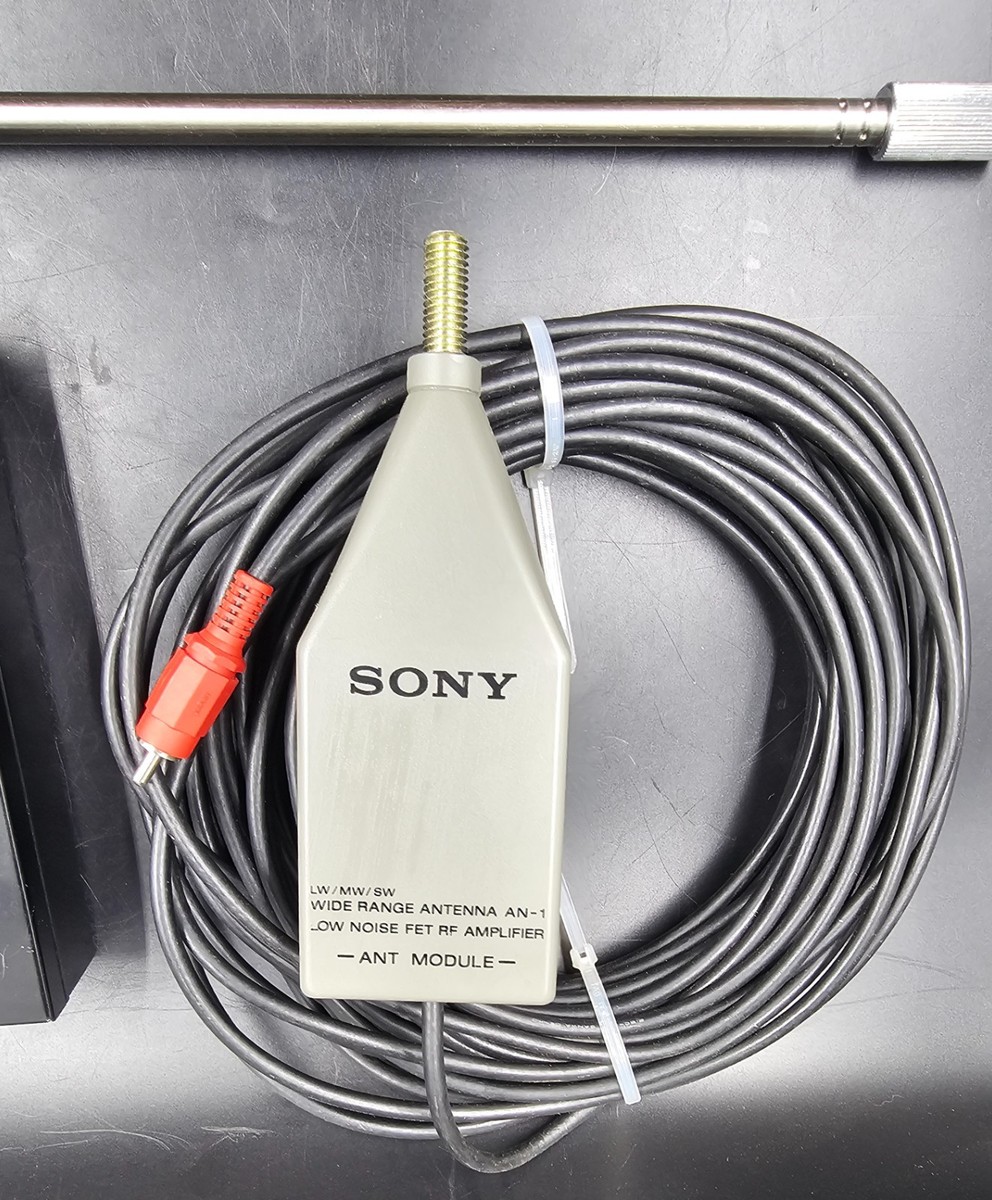 SONY AN-1 LW/MW/SWアンテナ 未使用 美品 電波ハンドブック付き SONY AN-1 LW/MW/SWアンテナ 未使用 美品 電波ハンドブック付き