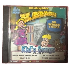 The Singing Machine Karaoke CDG: Kid’s Songs, Vol. 4, G9913, FAST SHIPPING!