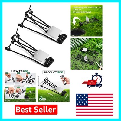 Weather Resistant Gopher Traps, 2 Pack - Safe for Kids & Pets, Easy Install