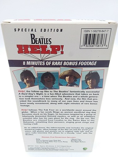 The Beatles - Help (VHS, 1995, Special Edition) - Picture 2 of 10