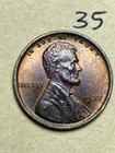 1927 (P) LINCOLN WHEAT CENT, AU (ALMOST UNCIRCULATED) CONDITION, #35