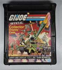 Vintage G.I. Joe Official Collector Display Case 1982 Toy Carrying Holder GI JOE