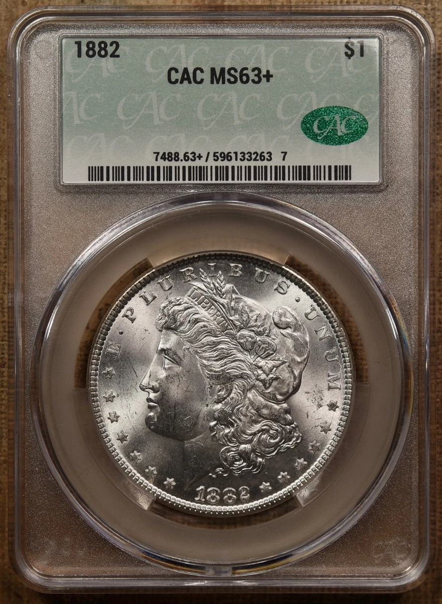 MS 63 Graded 1887 Year Morgan US Dollars (1878-1921) for sale | eBay