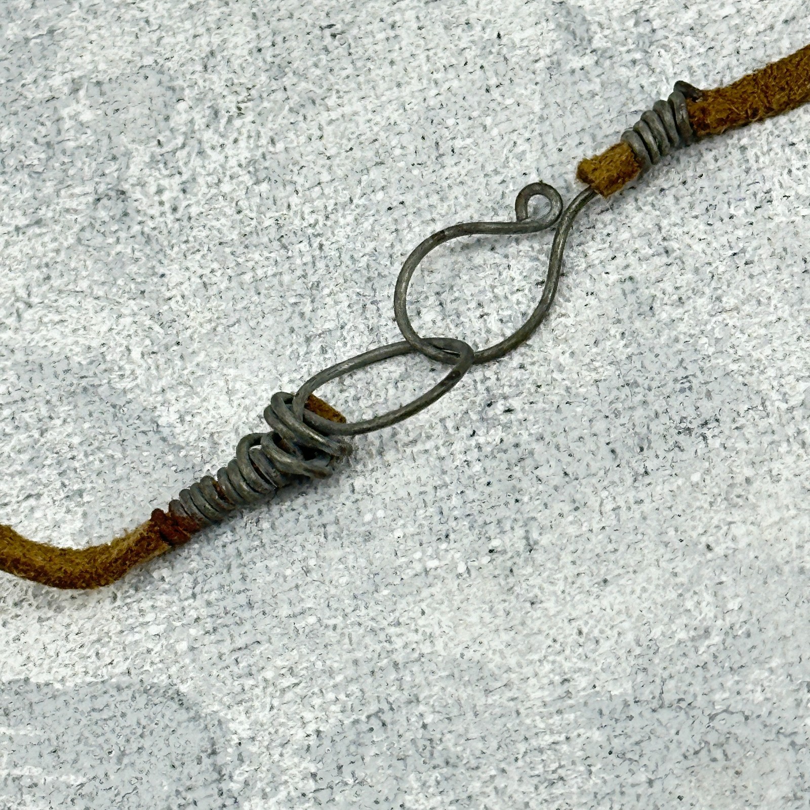 Necklace Tumbled Rectangular Yellow Quartz Pendan… - image 3