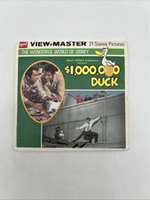 Vintage Walt Disney's 1,000,000 DUCK VIEW-MASTER REELS with booklet Complete