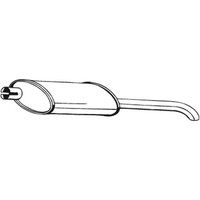Bosal EndschalldäMpfer SchalldäMpfer FüR Opel Astra F Kadett E 185-021